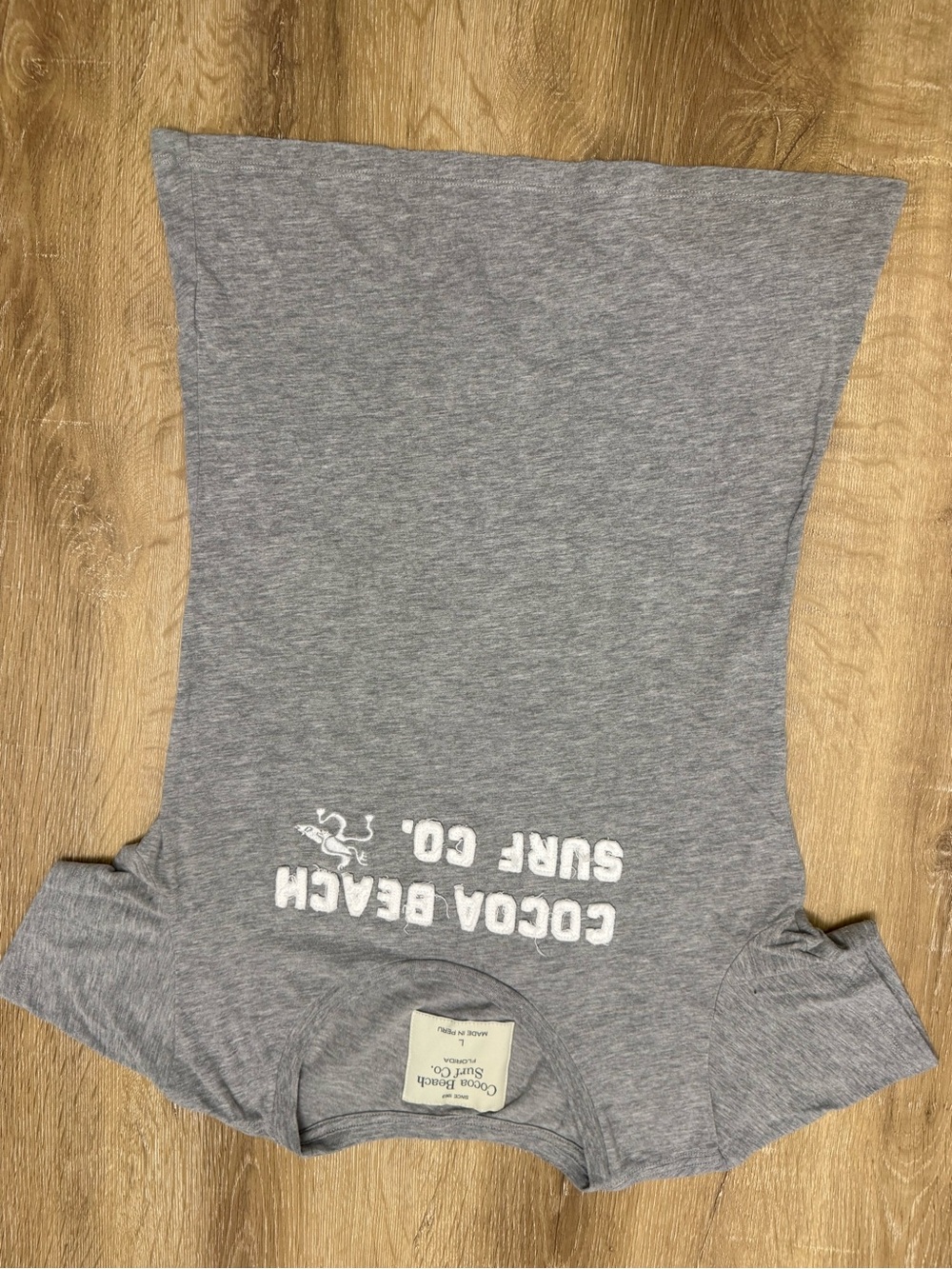 Women's Gray Logo Tee
